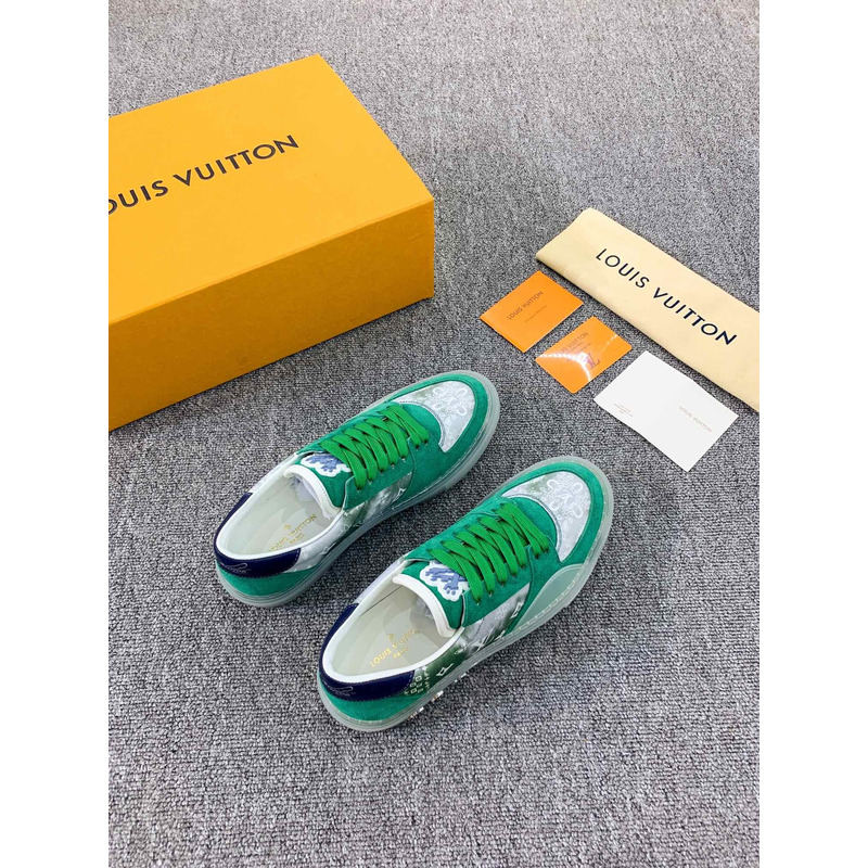 Sup*e x lv ollie sneaker green