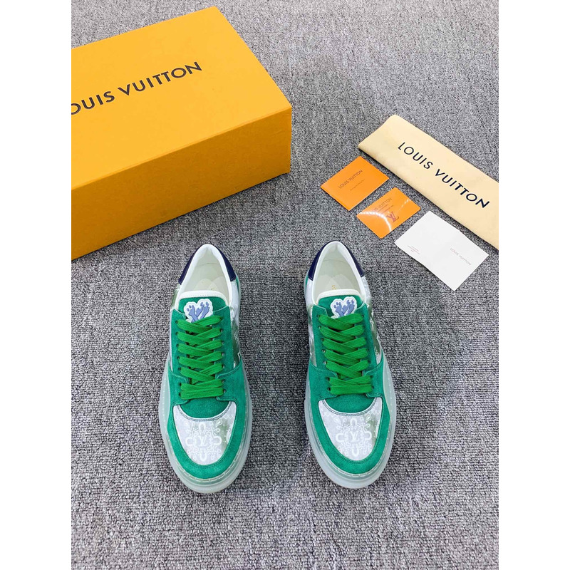 Sup*e x lv ollie sneaker green