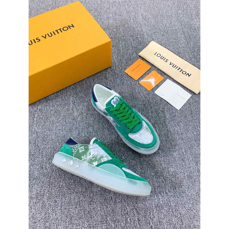 Sup*e x lv ollie sneaker green