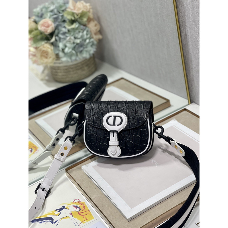 D*or small bobby bag 19×15×7cm black