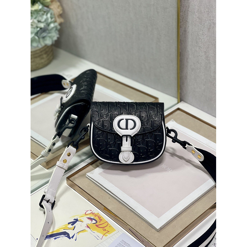 D*or small bobby bag 19×15×7cm black