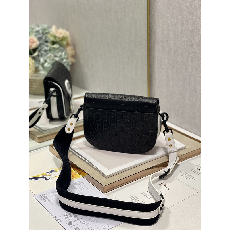 D*or medium D*or bobby bag 23×18×7cm black