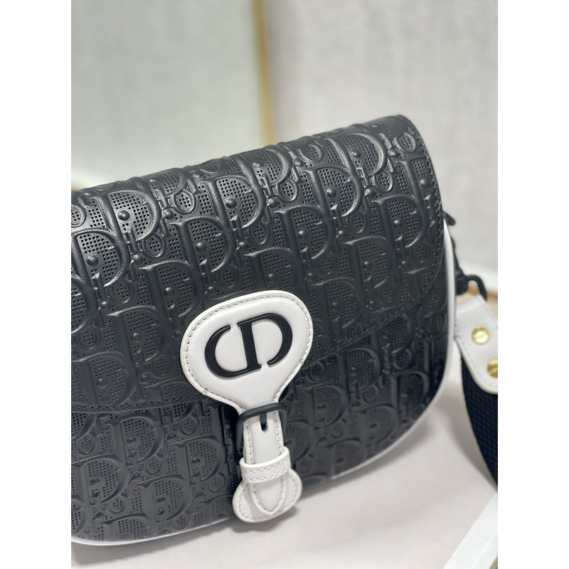 D*or medium D*or bobby bag 23×18×7cm black