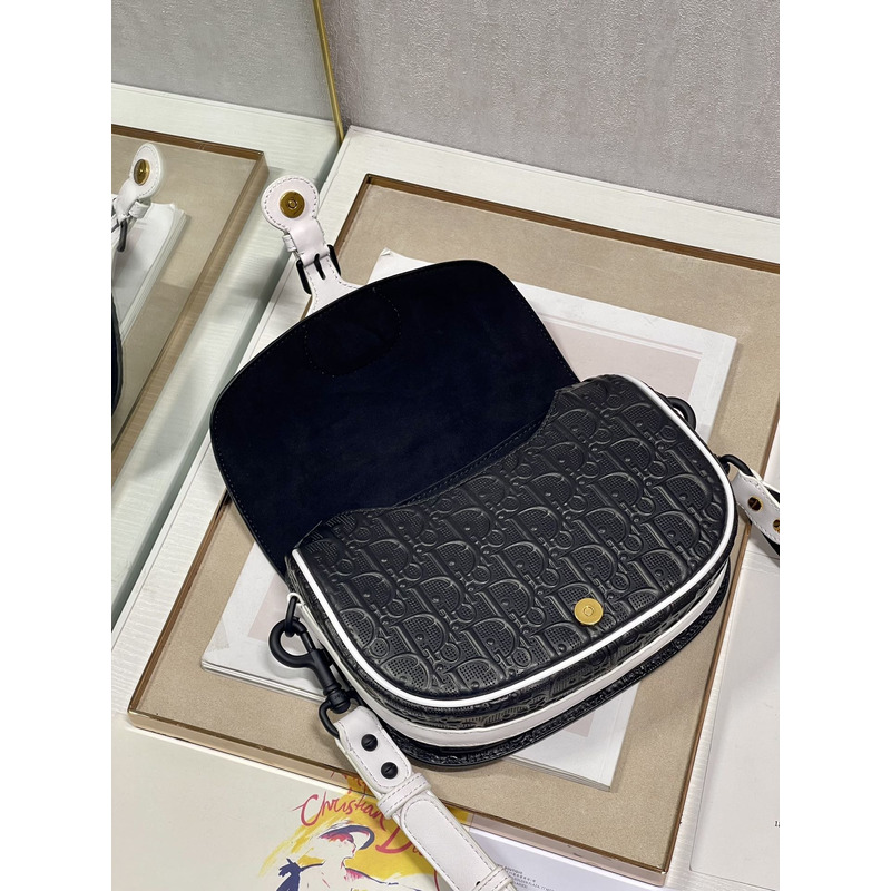 D*or medium D*or bobby bag 23×18×7cm black