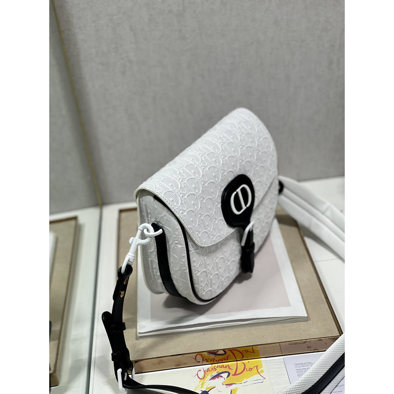 D*or large bobby bag 27×19.5×8cm white