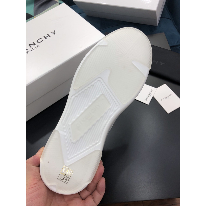 Givenchy Clear Rubber Low-Top Sneakers White