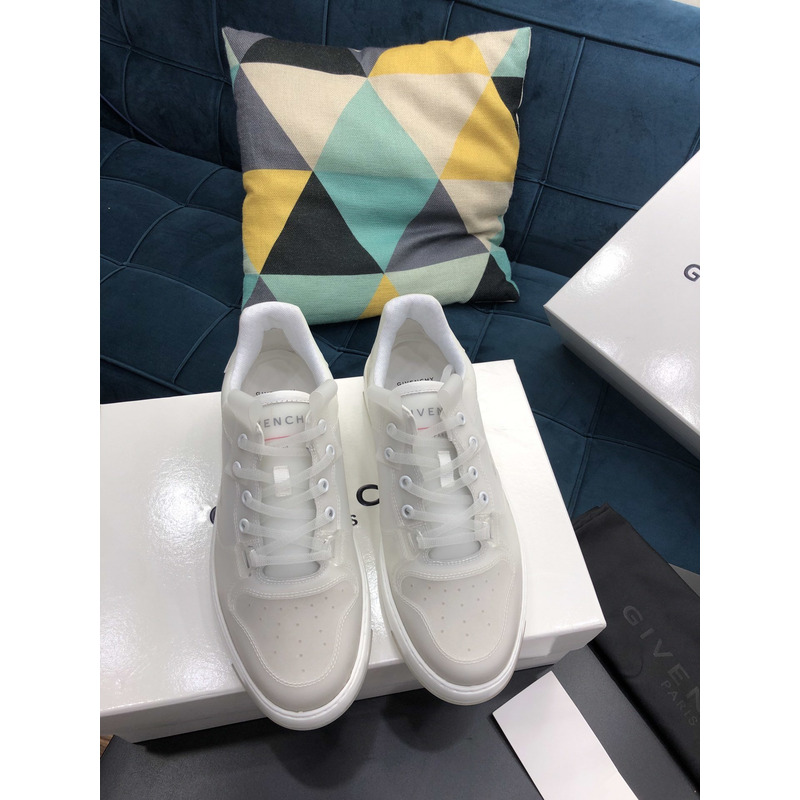 Givenchy Clear Rubber Low-Top Sneakers White