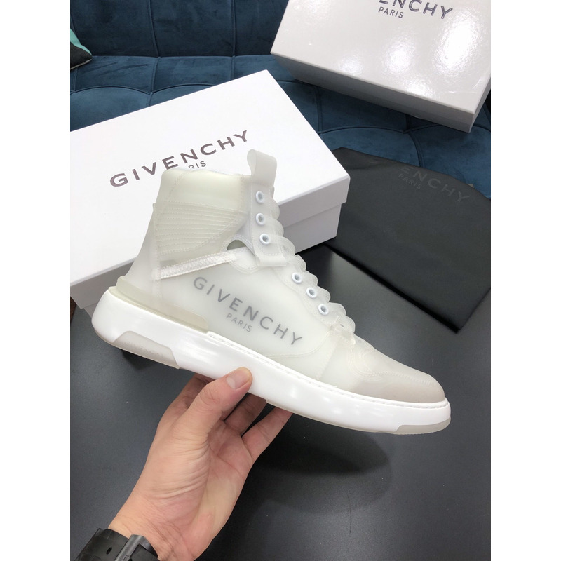 Givenchy Wing High Sneakers White