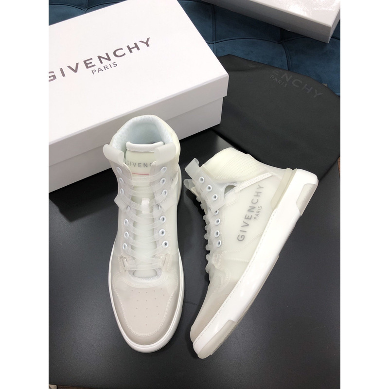 Givenchy Wing High Sneakers White