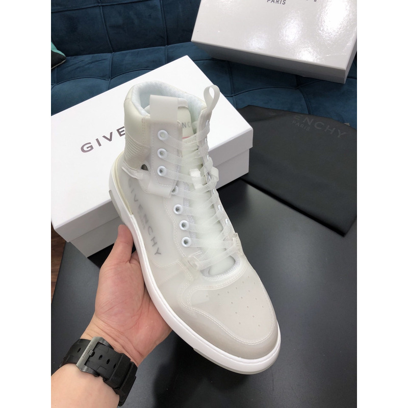 Givenchy Wing High Sneakers White