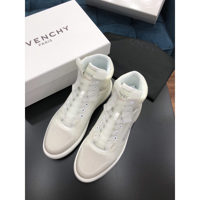 Givenchy Wing High Sneakers White