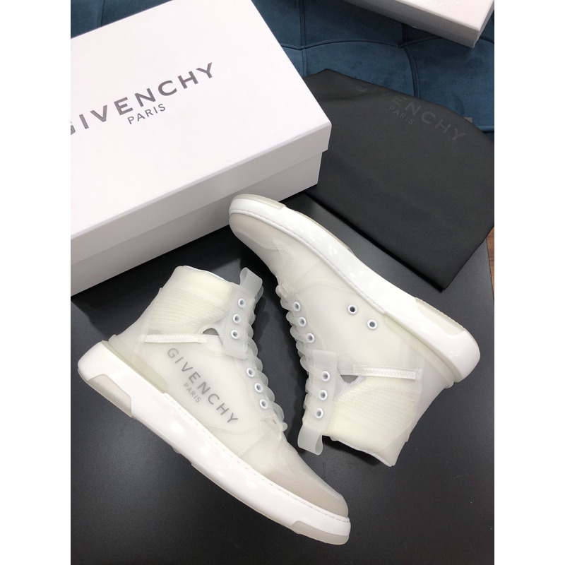 Givenchy Wing High Sneakers White