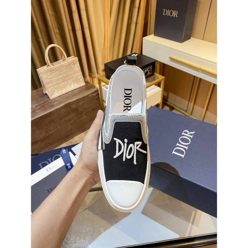 D*or  solar slip-on sneaker black