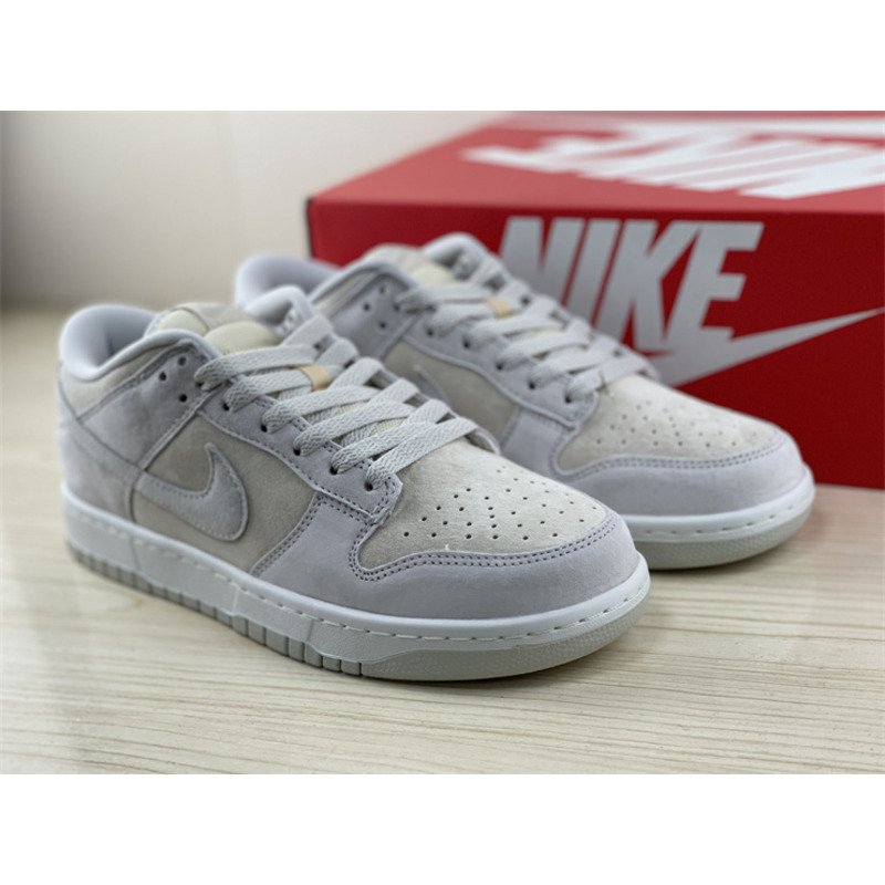 Nike Dunk Low Premium Cream Suede Grey