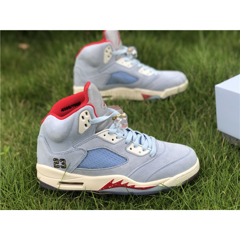 Jordan 5 Trophy Room Ice Blue