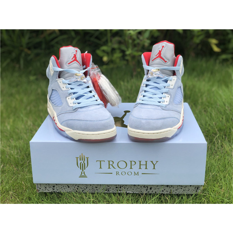 Jordan 5 Trophy Room Ice Blue