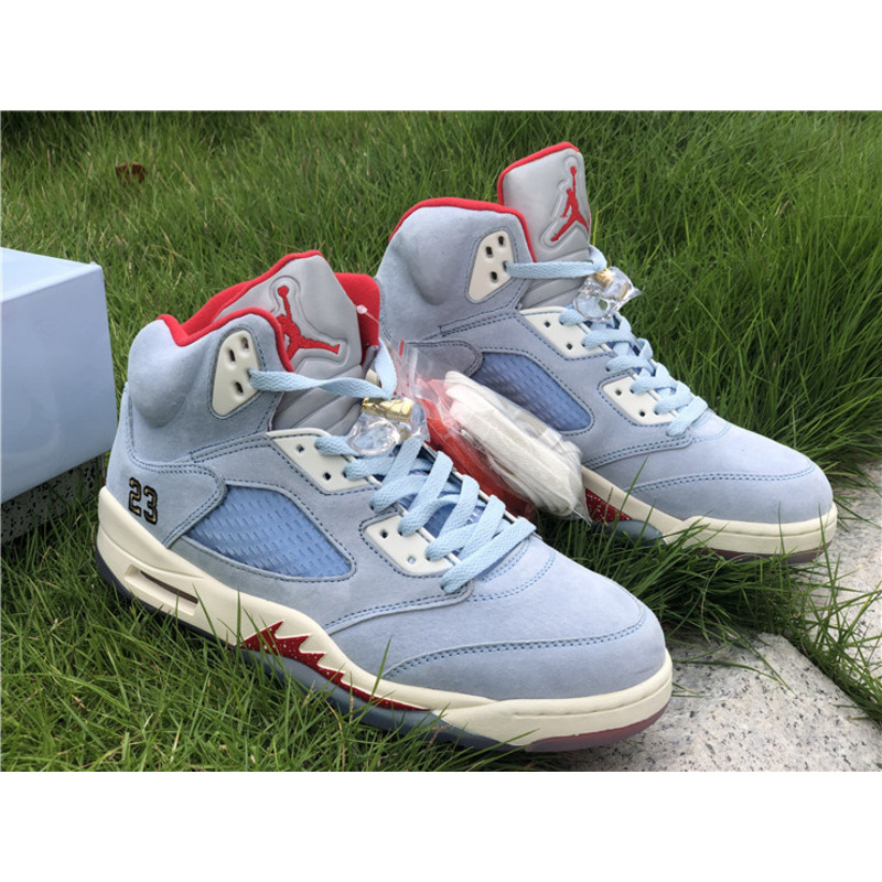 Jordan 5 Trophy Room Ice Blue