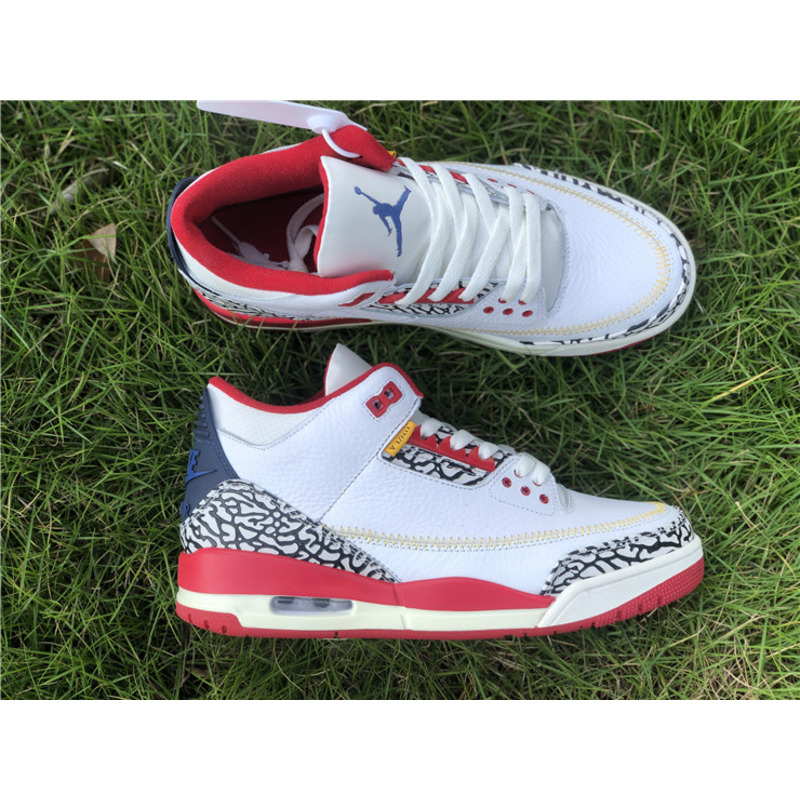 Jordan 3 Retro Cardinal Red White 2022