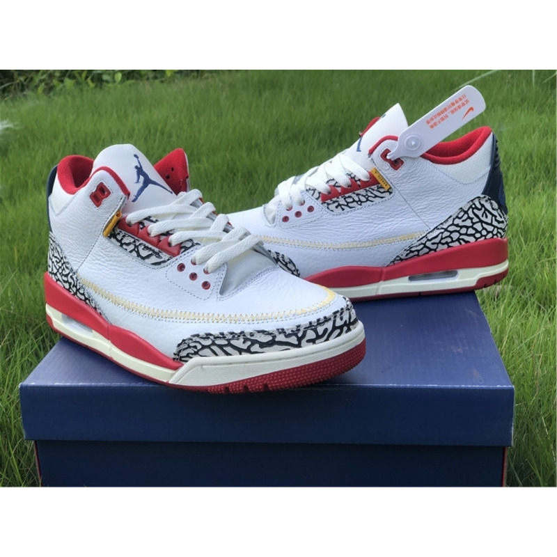 Jordan 3 Retro Cardinal Red White 2022