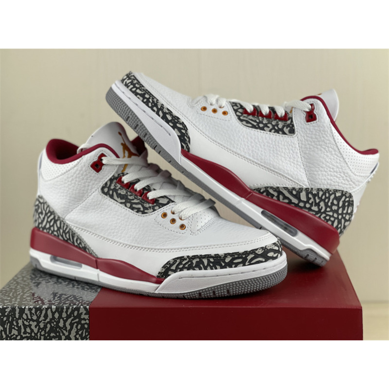 Jordan 3 Retro GS Cardinal Red