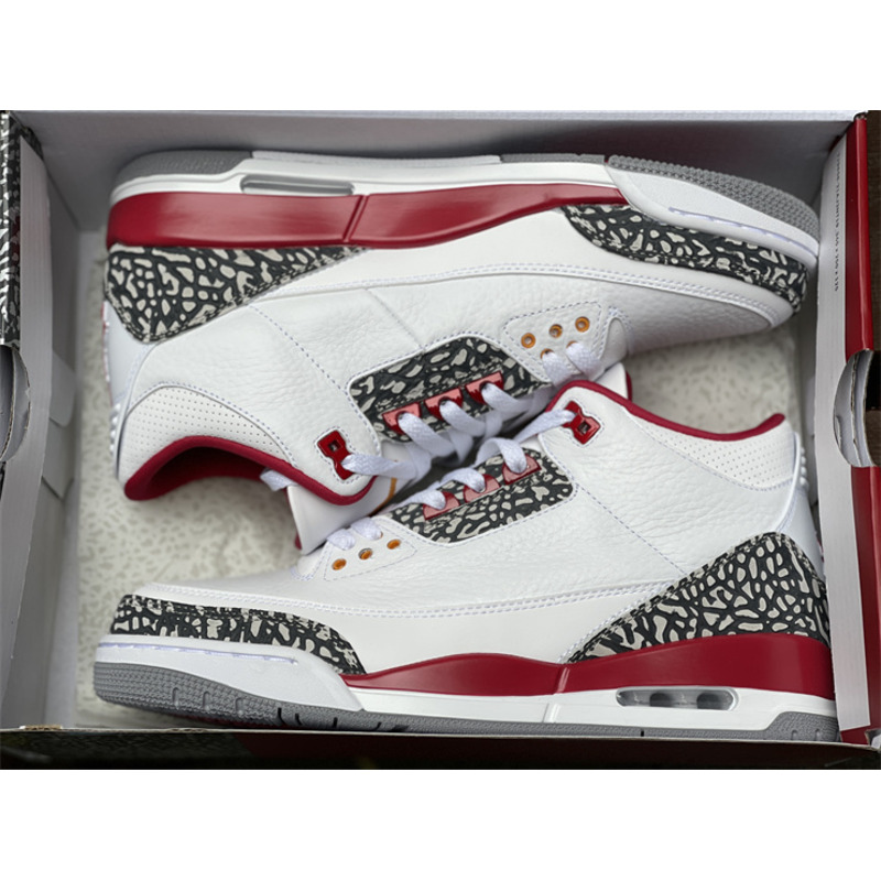 Jordan 3 Retro GS Cardinal Red