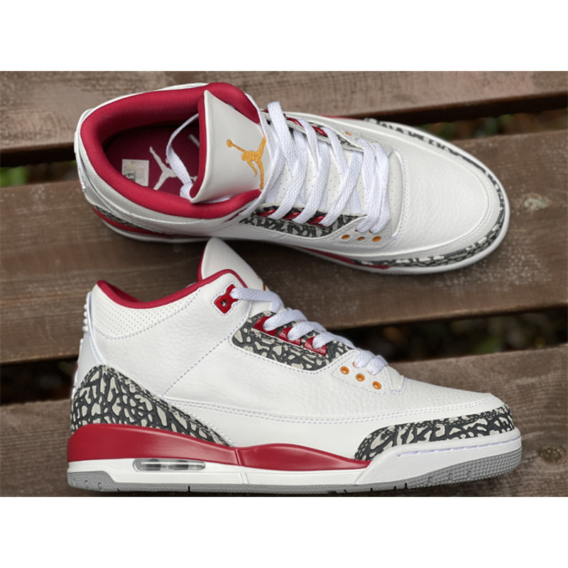 Jordan 3 Retro GS Cardinal Red