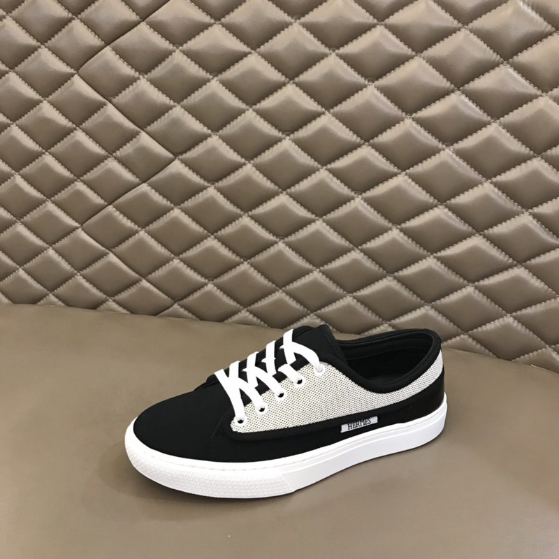 H**mes mens low-top sneakers black