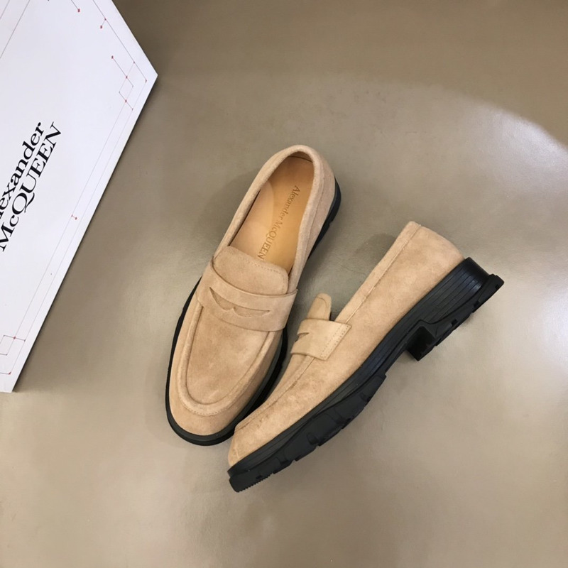 Alexander Mcqueen Loafer Beige