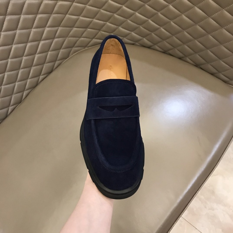 Alexander Mcqueen Loafer Dark Blue