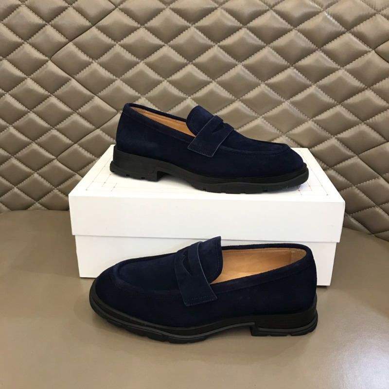 Alexander Mcqueen Loafer Dark Blue