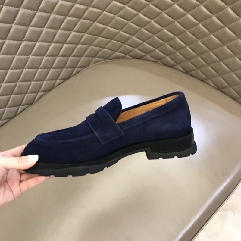 Alexander Mcqueen Loafer Dark Blue