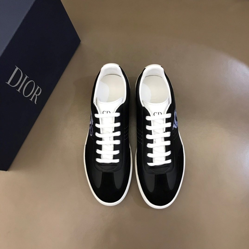 D*or b27 printed low-top sneakers black