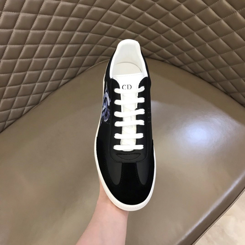 D*or b27 printed low-top sneakers black