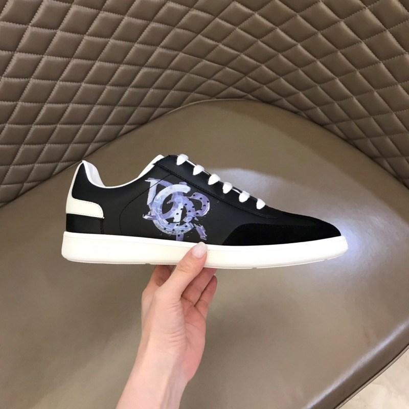 D*or b27 printed low-top sneakers black