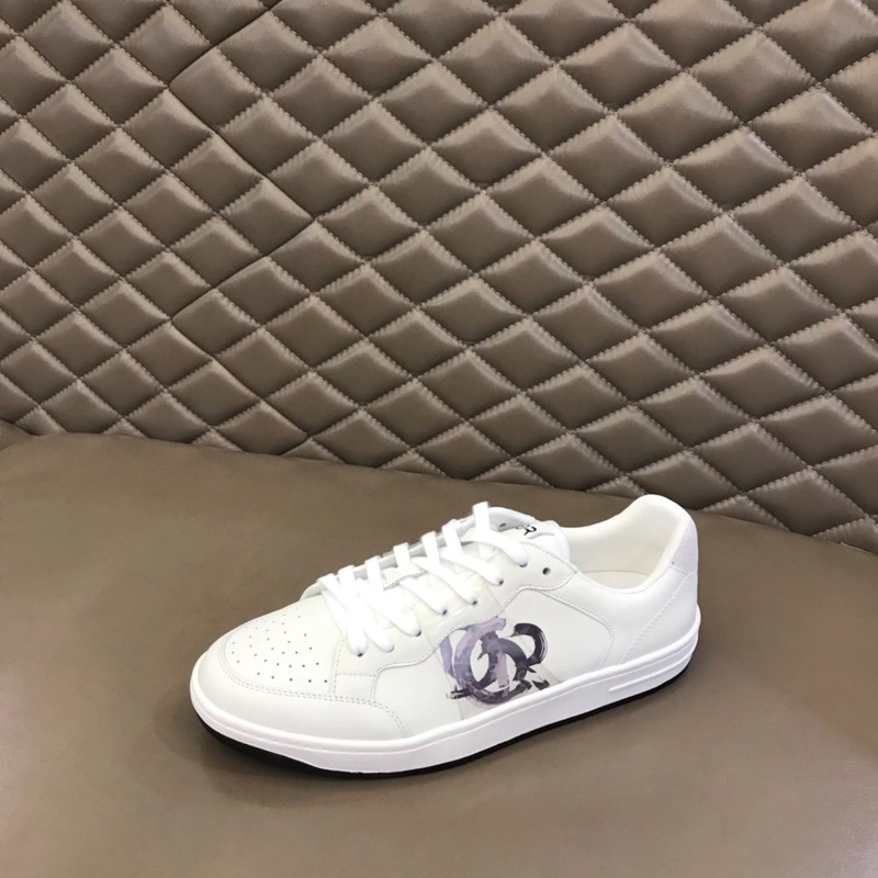 D*or b27 printed low-top sneakers white