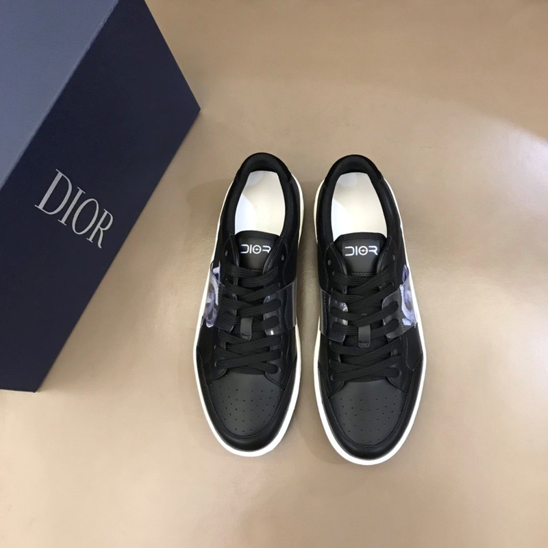 D*or b27 printed low-top sneakers black