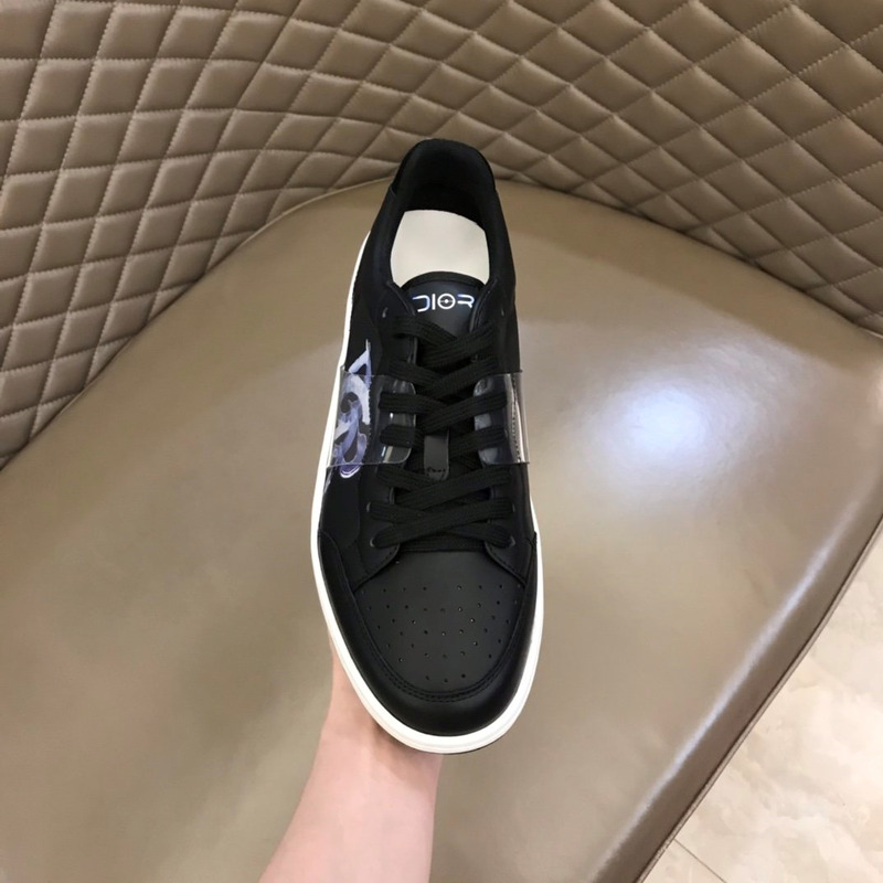 D*or b27 printed low-top sneakers black