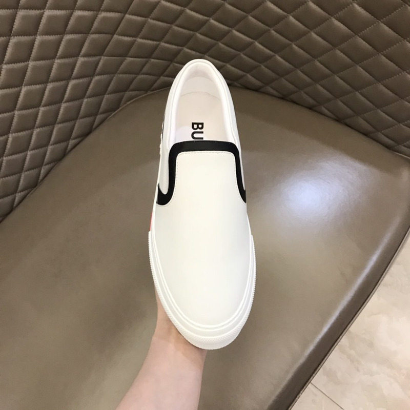 B**rry logo-embellished leather sneaker white