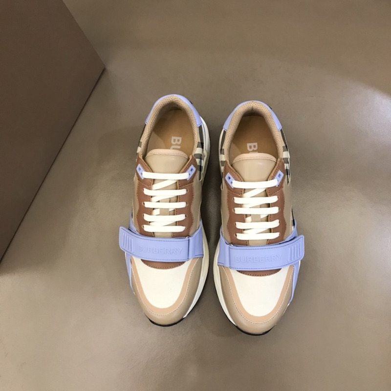 B**rry ramsey sneaker pale blue and soft fawn