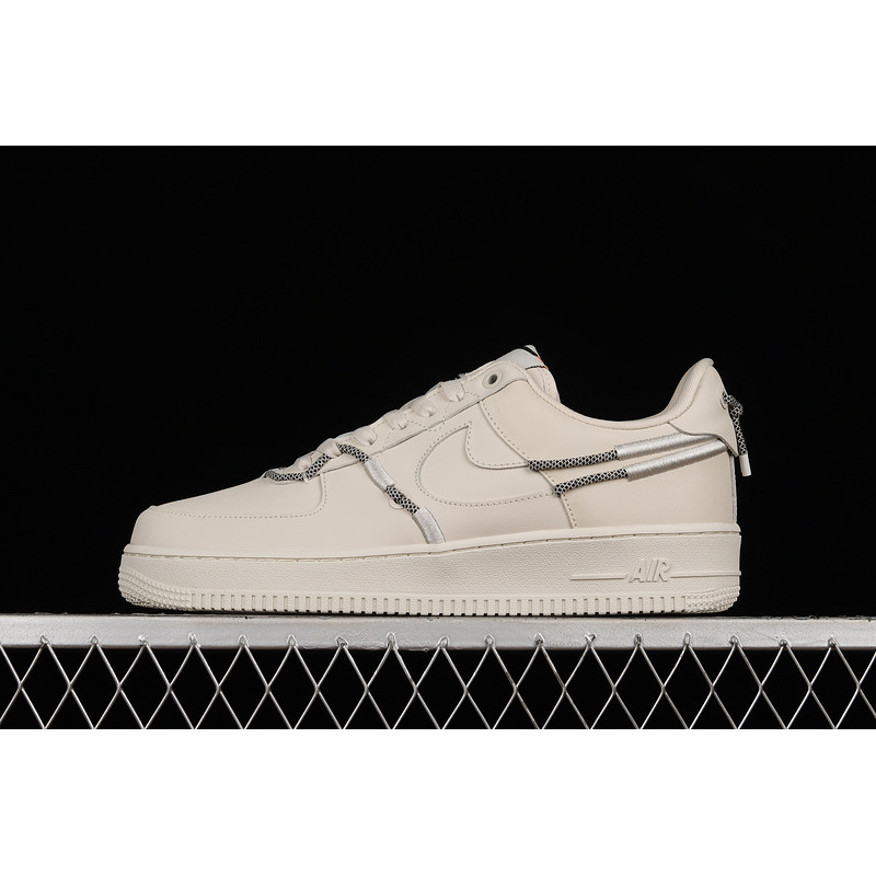 Nike Air Force 1 Drawstring Sneakers Beige