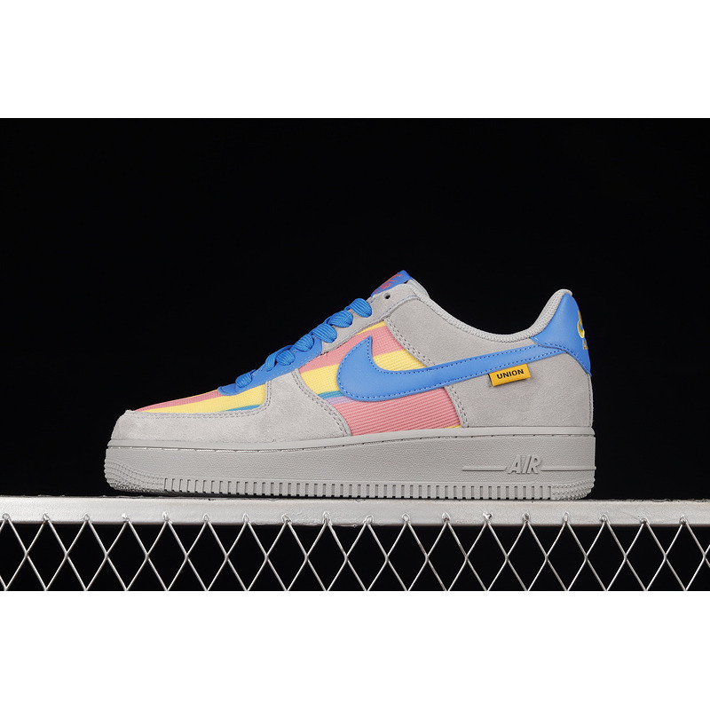 Nike Air Force 1 07 Low Dark Grey Blue Pink DR1314-002