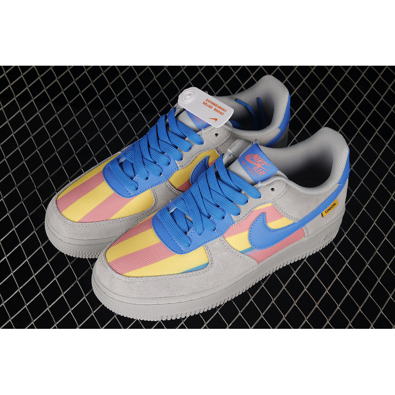 Nike Air Force 1 07 Low Dark Grey Blue Pink DR1314-002