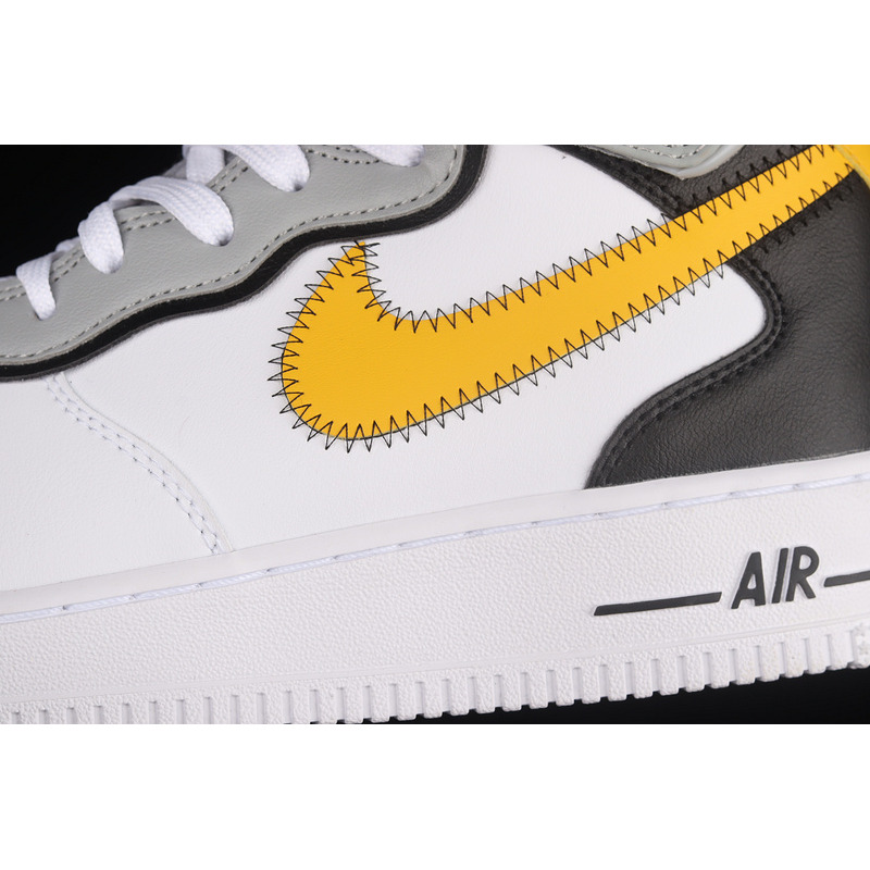 Nike Air Force 1 Mid  Athletic Club White Yellow