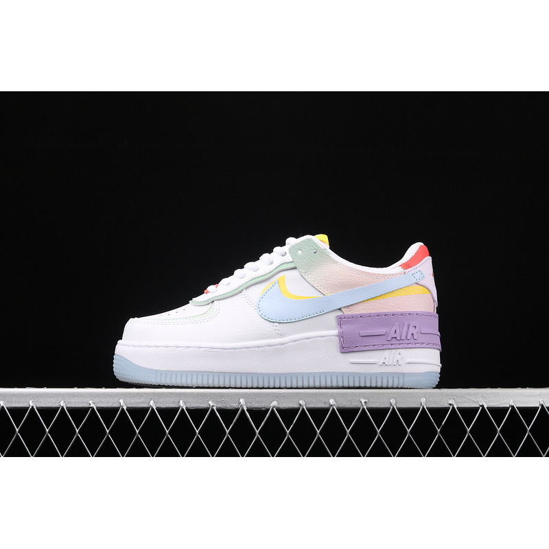 Nike Air Force 1 Low Shadow White Hydrogen Blue Purple (W)