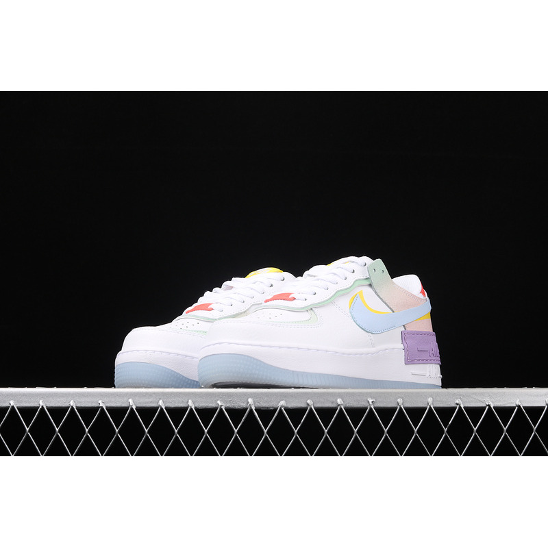 Nike Air Force 1 Low Shadow White Hydrogen Blue Purple (W)