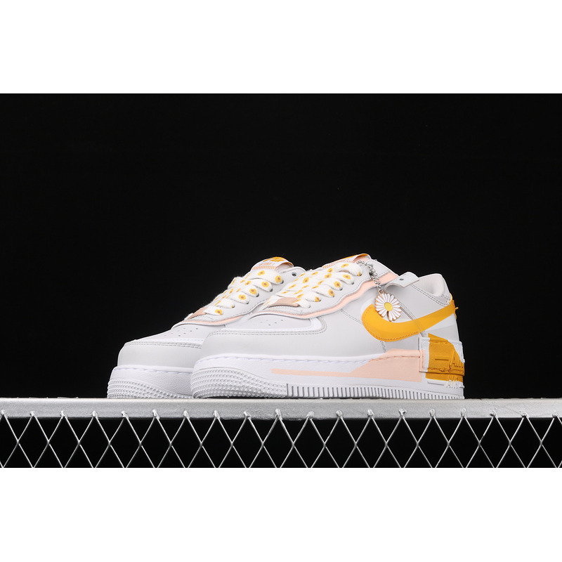 Nike Air Force 1 Shadow AF1 Grey Orange CQ9503-001