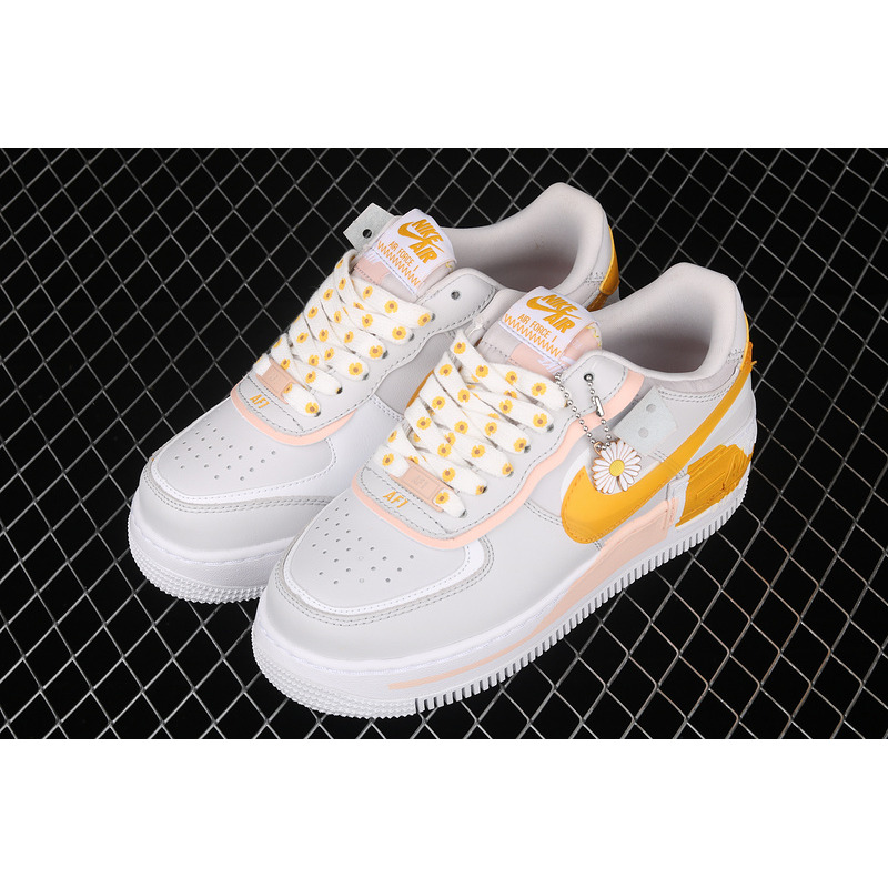 Nike Air Force 1 Shadow AF1 Grey Orange CQ9503-001