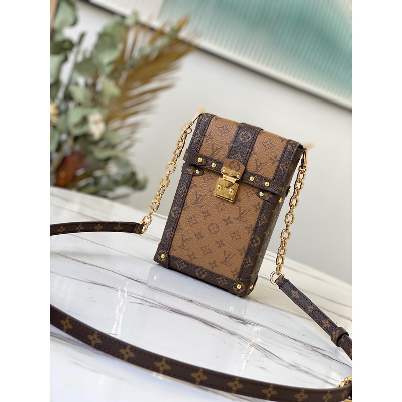 LV Vertical Trunk Pochette 11.0 X 17.5 X 3.5 Cm