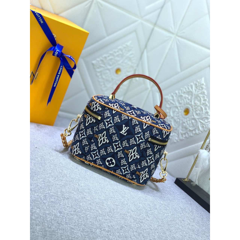 LV Vanity PM Blue 19 X 13 X 11cm