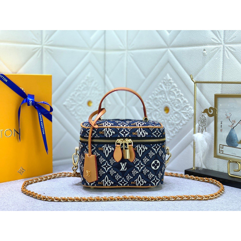 LV Vanity PM Blue 19 X 13 X 11cm